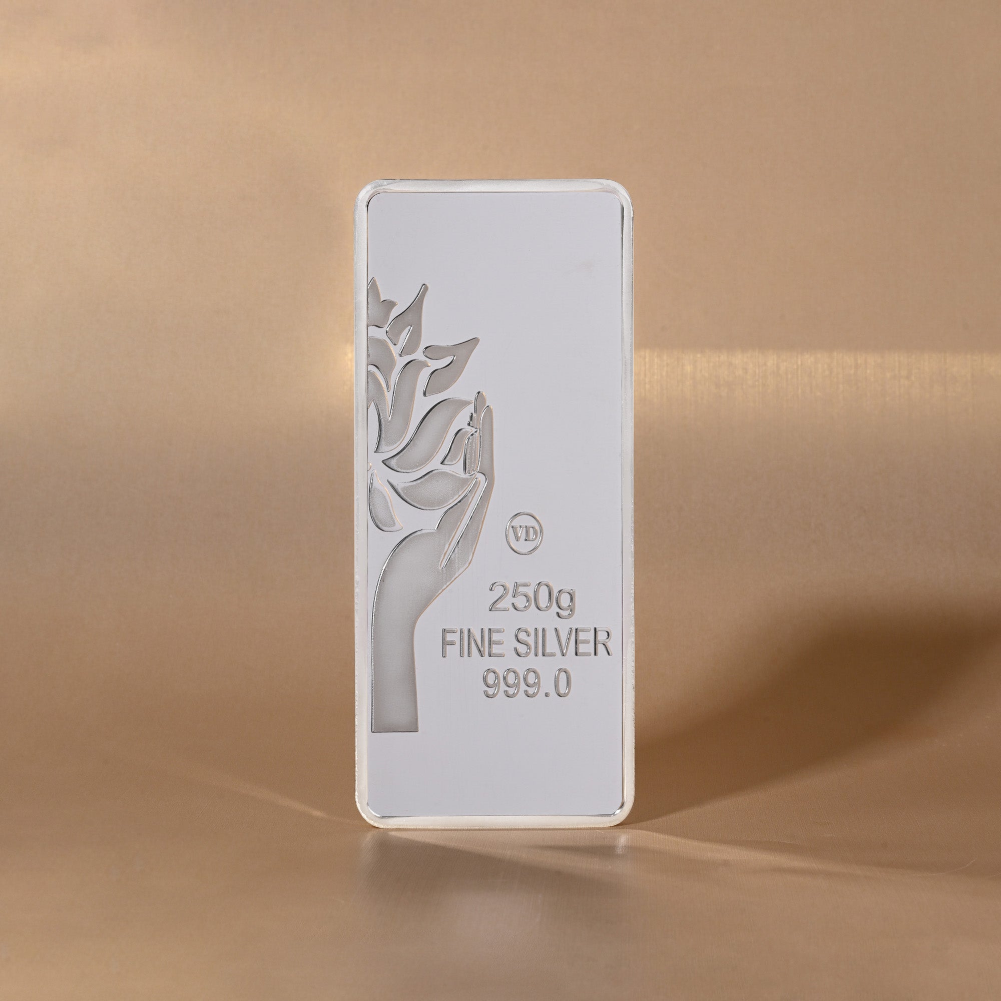 999 Silver 250 Grams Bar Banyan Tree Premium Gift Box