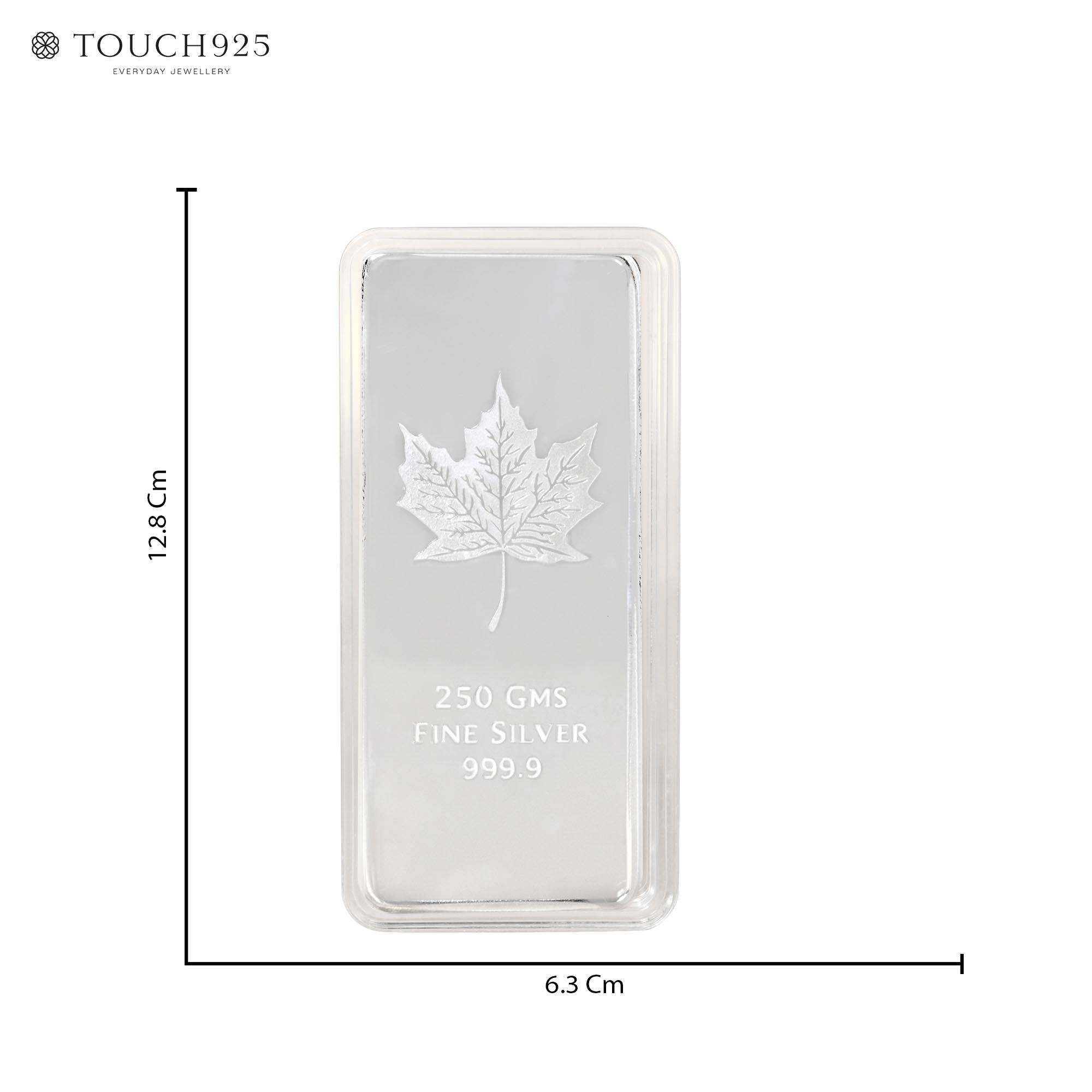 999 Silver 250 Grams Bar Banyan Tree Premium Gift Box