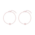 Aurora Star Silver Anklet