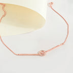 Aurora Star Silver Anklet