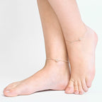 Aurora Star Silver Anklet
