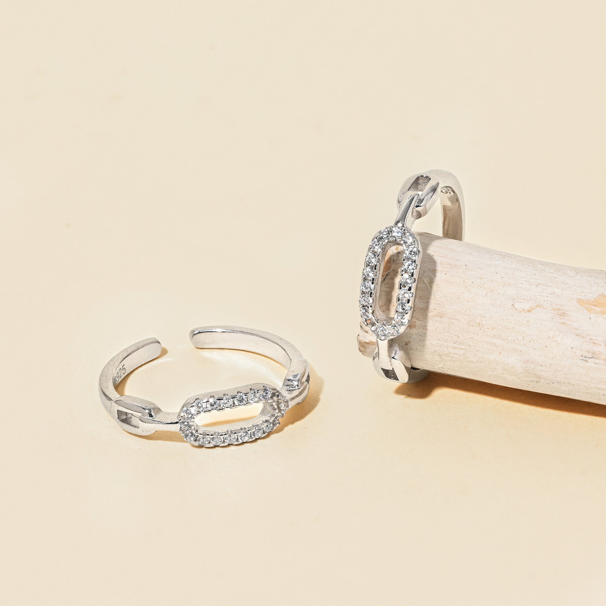 Aurelina Silver Toe Ring