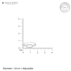 Aurelina Silver Toe Ring