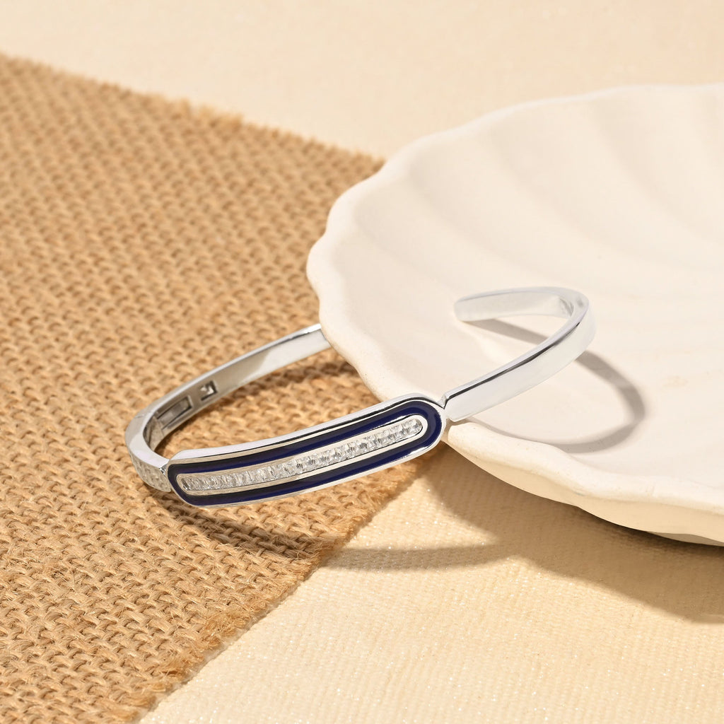 Azure Beam Silver Kada