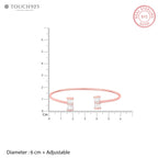 Baguette Grace Silver Kada