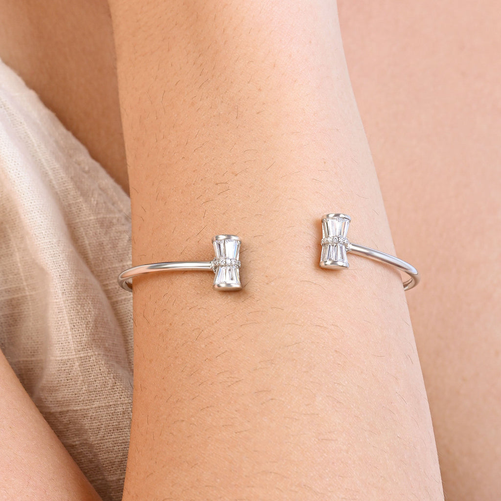 Baguette Grace Silver Kada