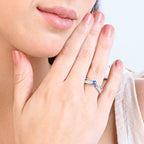 Aureline Silver Ring
