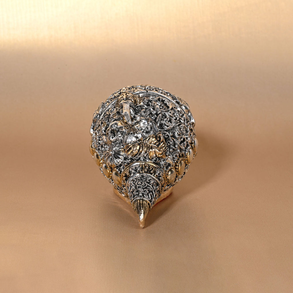 999 Silver Shankh Gift Box