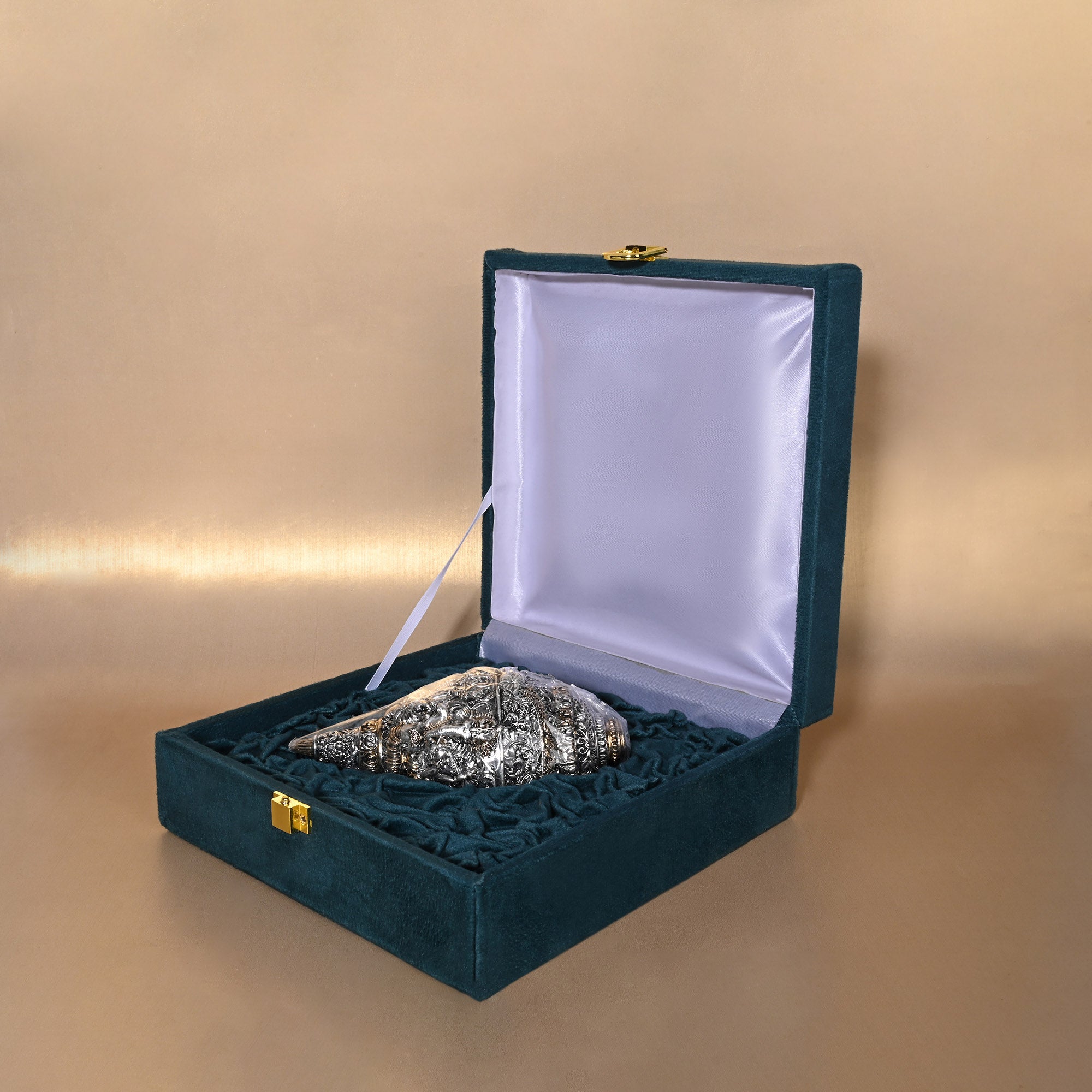 999 Silver Shankh Gift Box